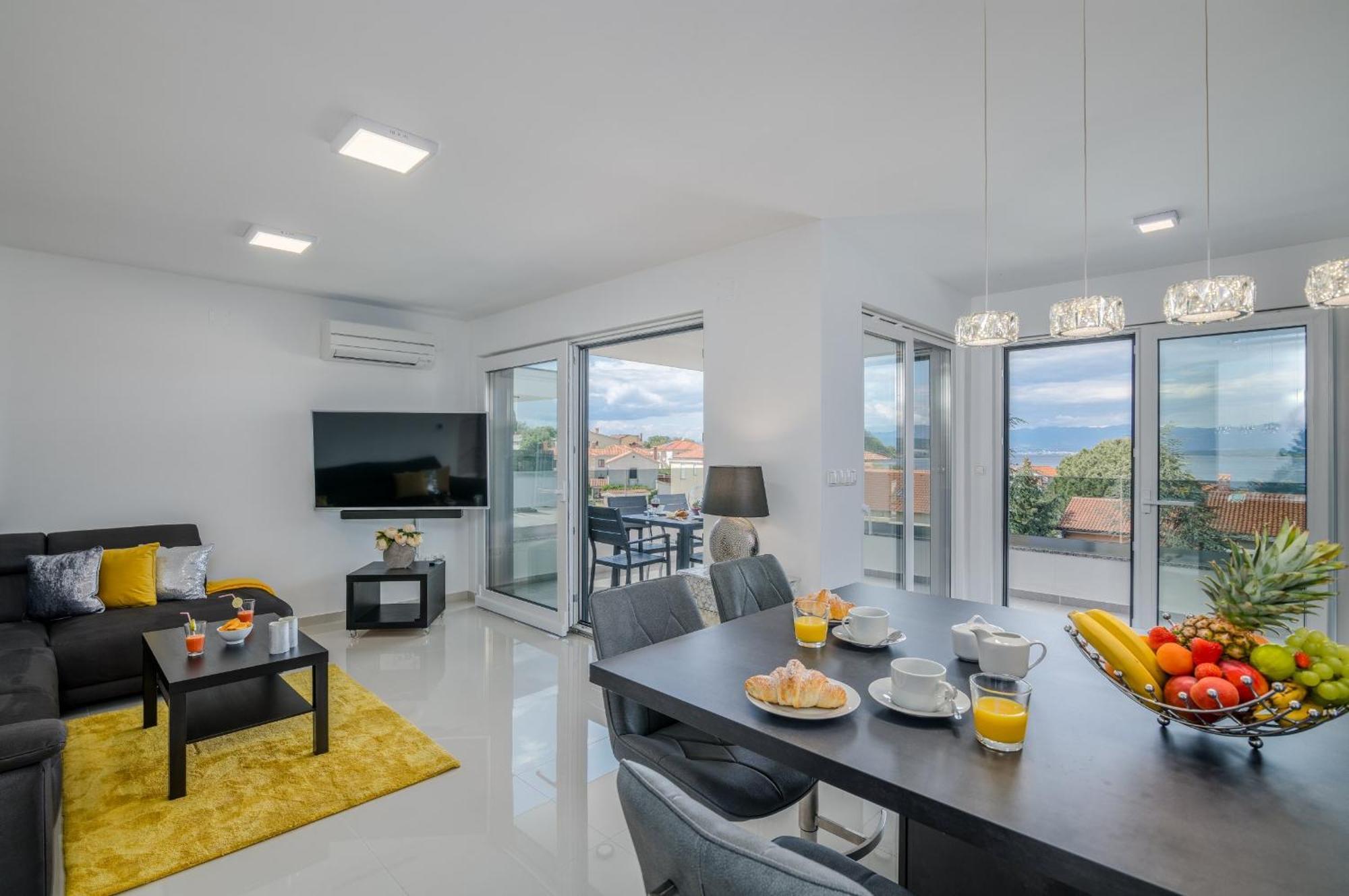 Apartments Elle Luxury Vantacici Malinska Quarto foto